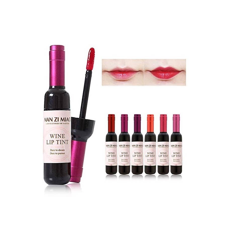 24-Pcs Wine Lip Tint: MIX COLOR / ONE