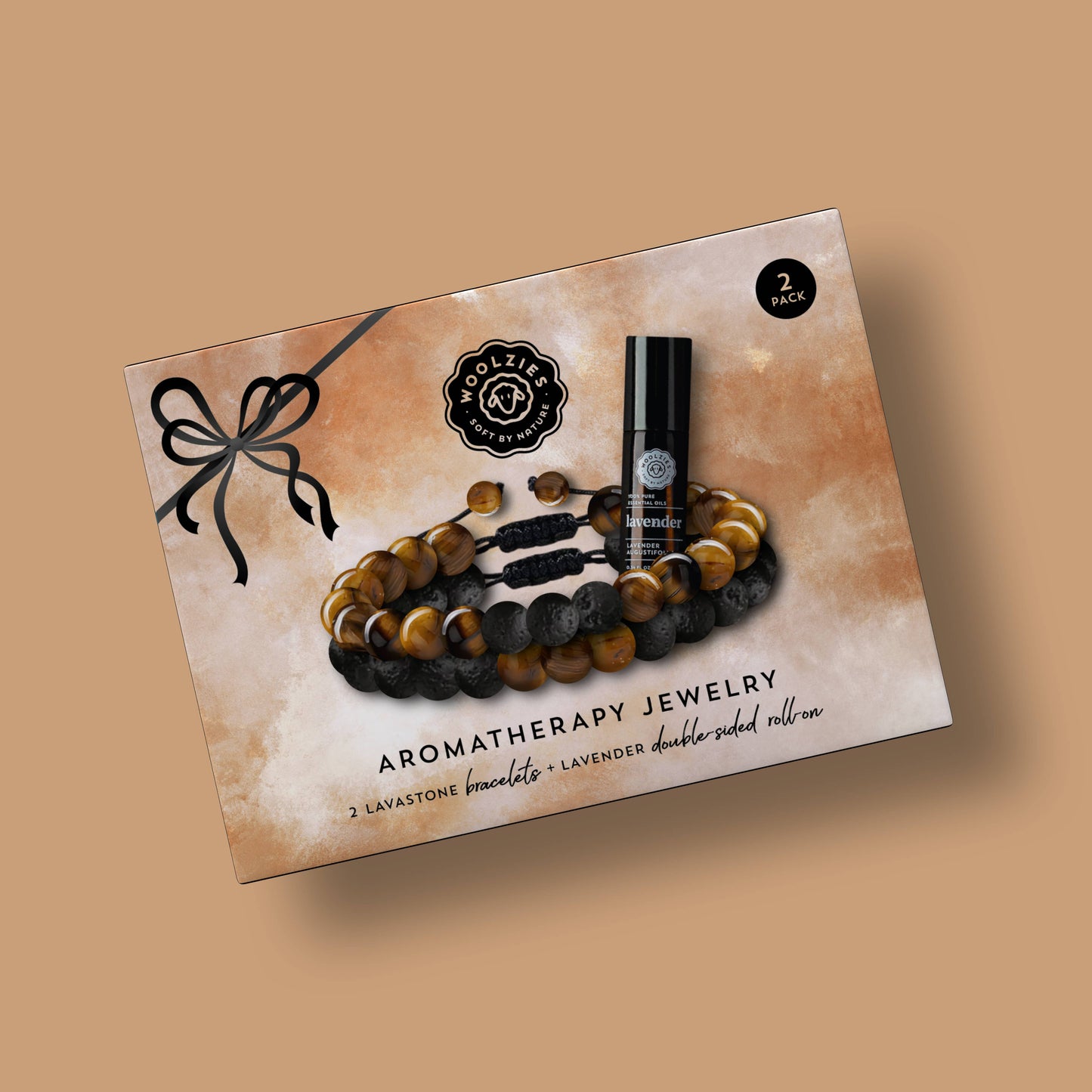 Aromatherapy Tiger Eye Lava Bracelet Set