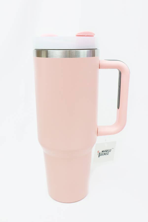 Stainless Steel Insulated Travel Mug Tumbler : LAVENDER / ONE