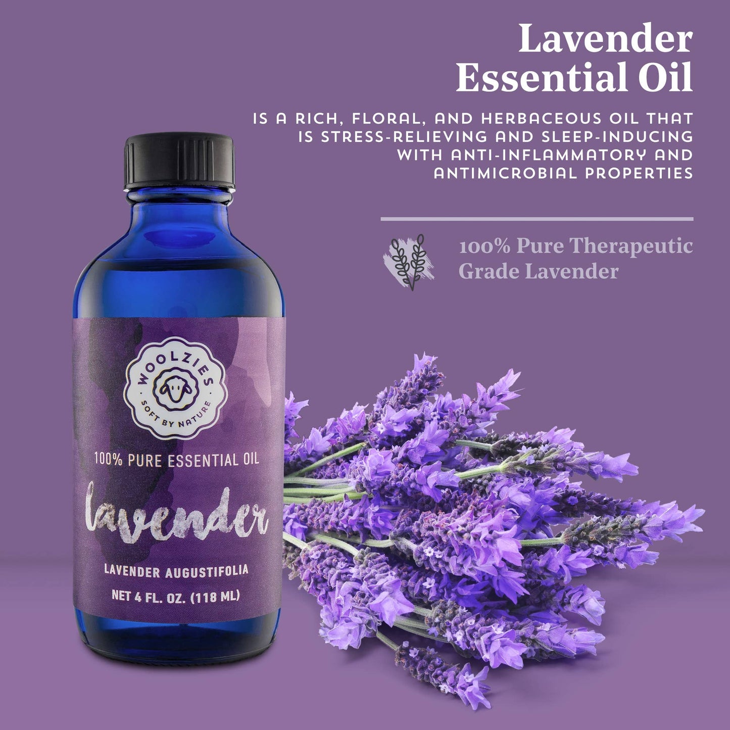 Lavender Essential Oil: 4oz