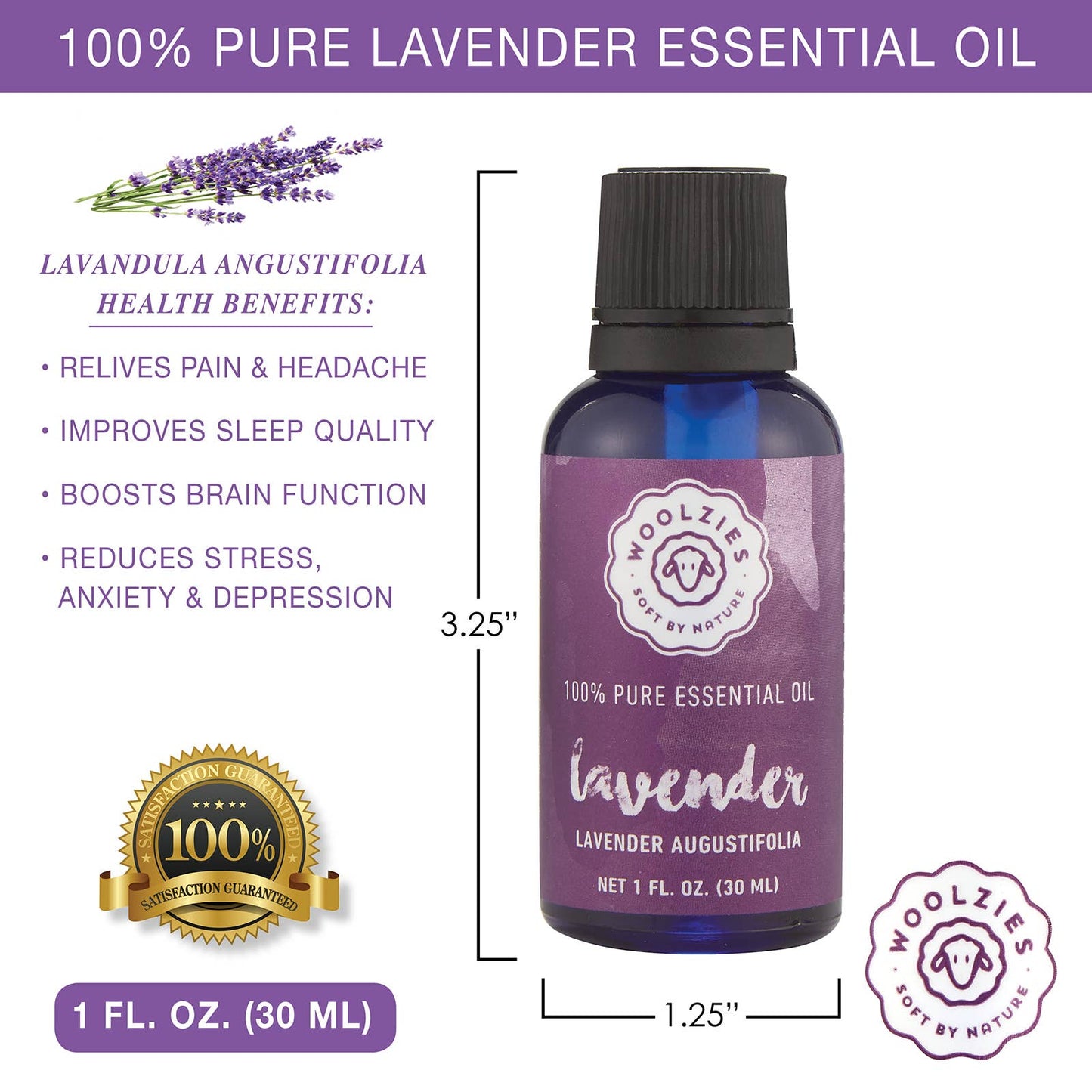 Lavender Essential Oil: 4oz