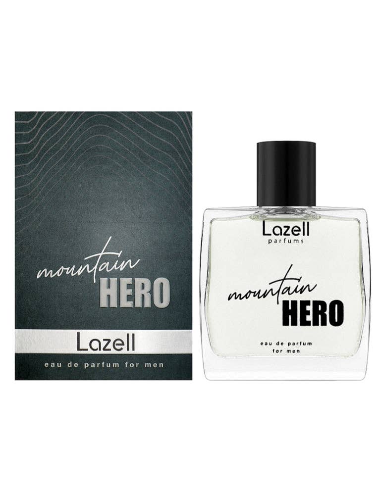 LAZELL MOUNTAIN HERO FOR MEN EDT 3.4 OZ NEW Perfume