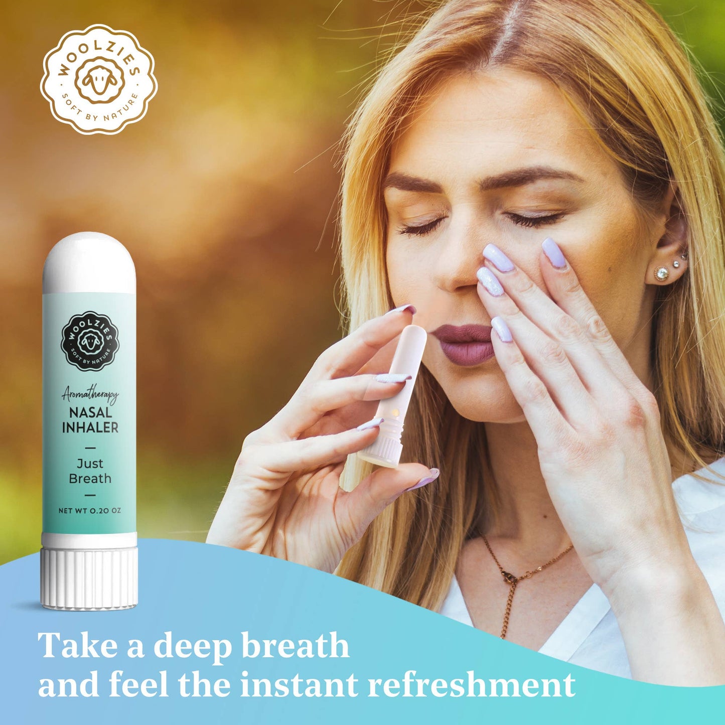 Just Breath Essential Oil Blend Inhaler.