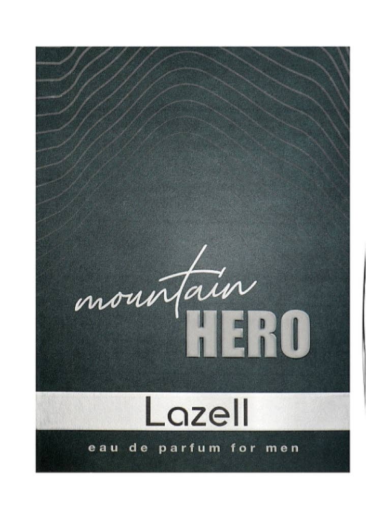 LAZELL MOUNTAIN HERO FOR MEN EDT 3.4 OZ NEW Perfume