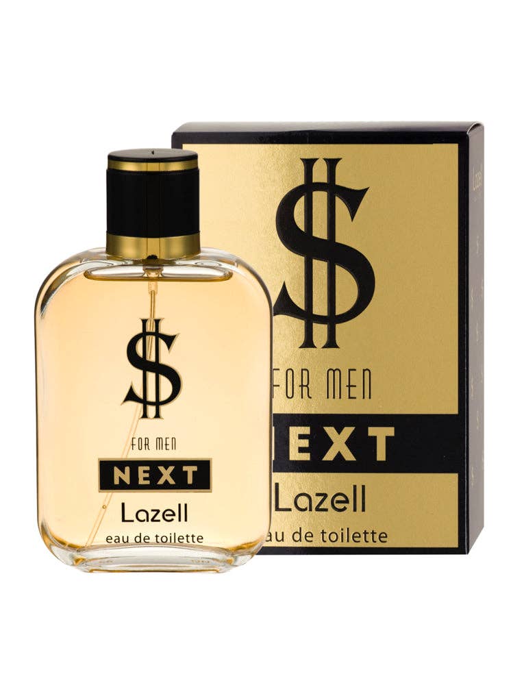 LAZELL $ NEXT FOR MEN EDT 3.4 OZ 100 ML Perfume