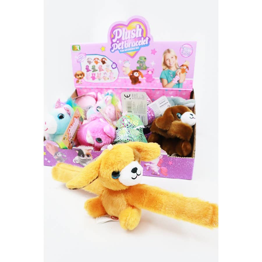 Stuffed Animal Slap Bracelets: MIX COLOR / ONE