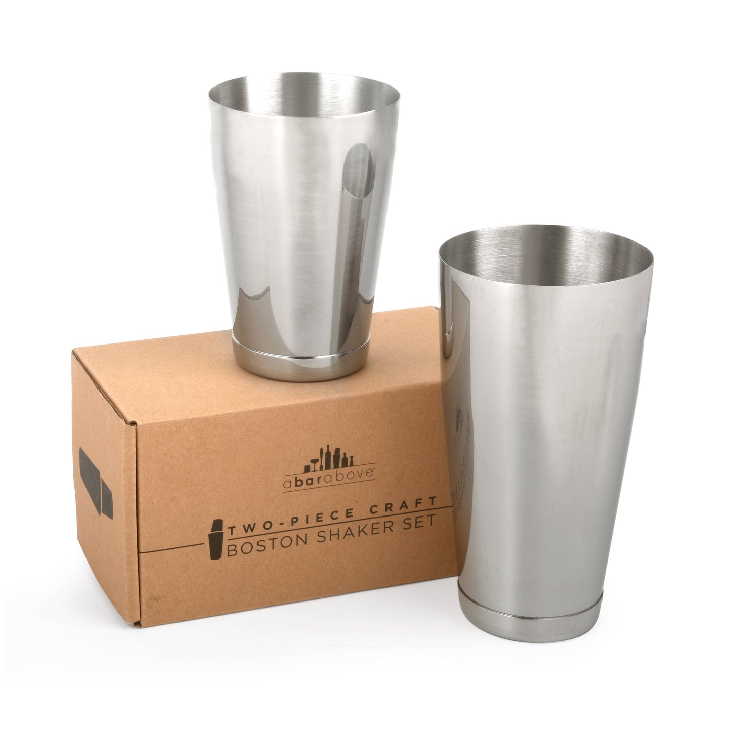 Boston Shaker (Weighted/Weighted, Stainless Steel)