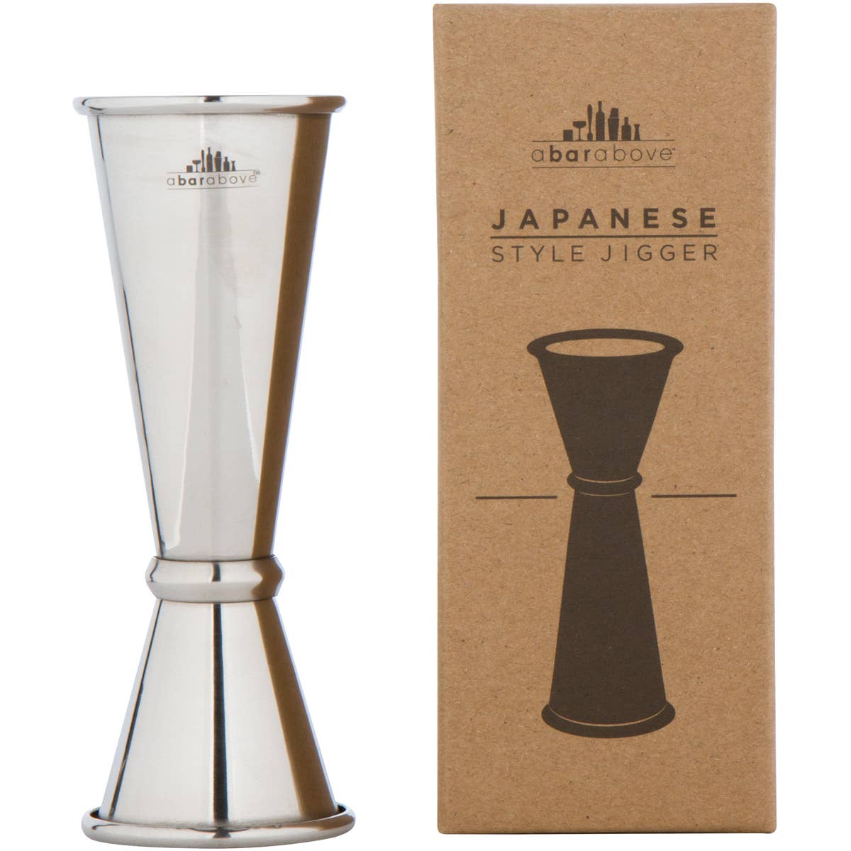 Japanese Jigger, Stainless Steel Cocktail Jigger